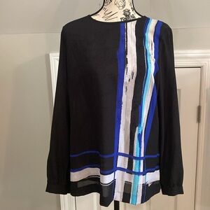 Liz Claiborne sheer tunic top.